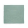 Couverture bébé tricot 75x100 cm forest green