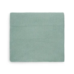 Couverture bébé tricot 100 x 150 cm forest green