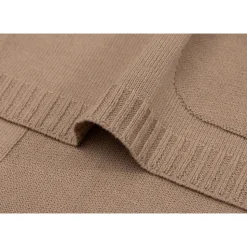Couverture bébé tricot 75 x 100 cm miffy biscuit