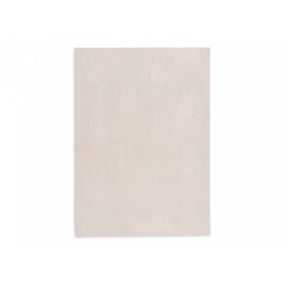 Couverture bébé tricot 75 x 100 cm miffy nougat