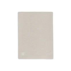 Couverture bébé tricot 100 x 150 cm oatmeal