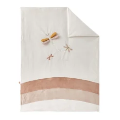 Couverture bébé veloudoux 100x140cm popsie gigi et louli