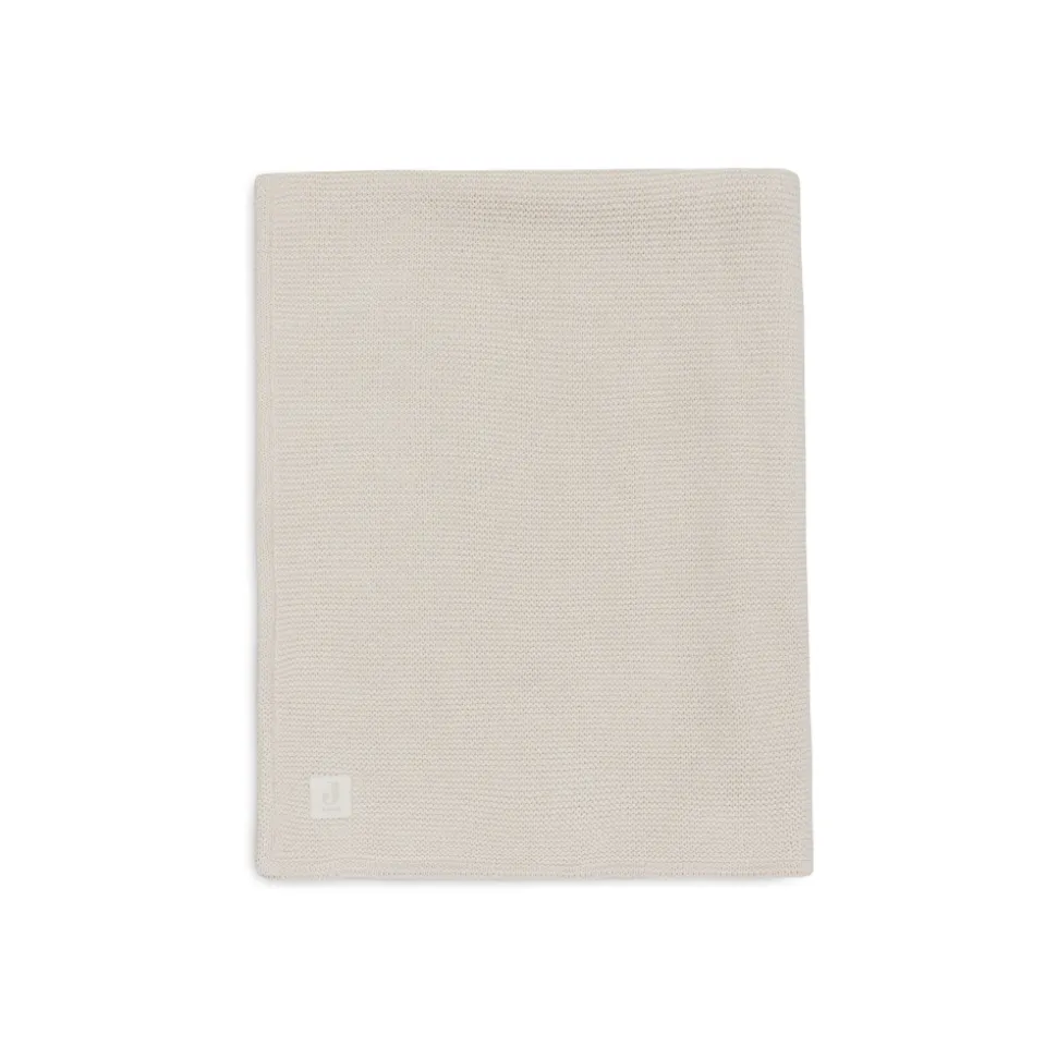 Couverture bébé 75 x 100cm basic knit velvet oatmeal