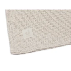 Couverture bébé 75 x 100cm basic knit velvet oatmeal