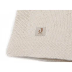 Couverture bébé 100x150 cm cosy knit ivoire