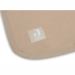 Couverture bébé 75x100 cm coton biscuit