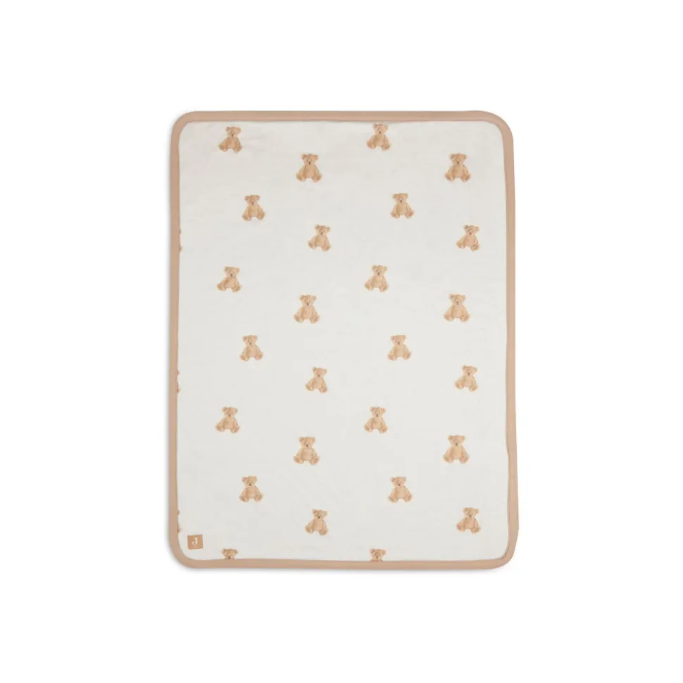 Couverture bébé 75x100 cm jersey teddy bear