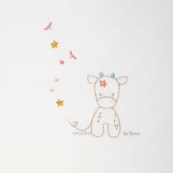 Couverture bébé 100 x 135 cm mila la vache