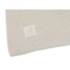 Couverture berceau 75 x 100 cm basic knit oatmeal