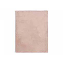 Couverture berceau 75 x 100 cm basic knit velvet rose