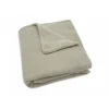 Couverture berceau 75 x 100 cm basic knit velvet olive