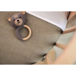 Couverture berceau 75 x 100 cm basic knit olive