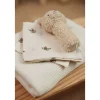Couverture berceau 75 x 100 cm basic knit ivory
