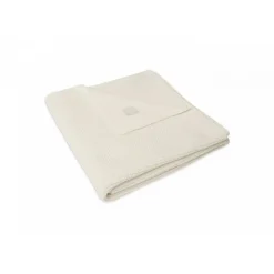 Couverture berceau 75 x 100 cm basic knit ivory