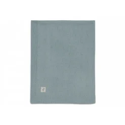 Couverture berceau 75x100 cm cosy knit sea green