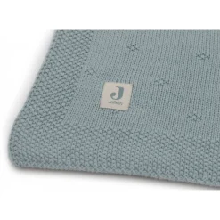 Couverture berceau 75x100 cm cosy knit sea green