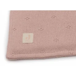 Couverture berceau 75x100 cm cosy knit wild rose & velvet