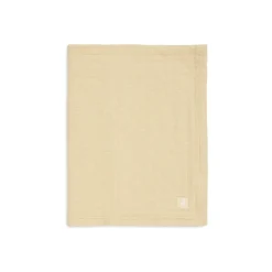 Couverture berceau 75x100 cm gaze de coton jacquard vanilla