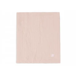 Couverture berceau 75x100 cm gaze de coton jacquard wild rose