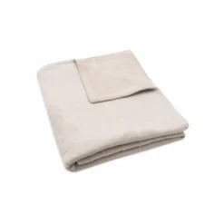 Couverture berceau 100 x 150 cm pointelle nougat miffy et fleece