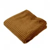 Couverture boudoir 75x100 cm caramel