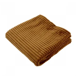 Couverture boudoir 75x100 cm caramel