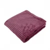 Couverture boudoir 75x100 cm framboise