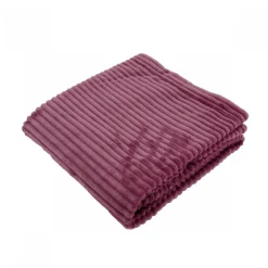 Couverture boudoir 75x100 cm framboise