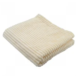 Couverture boudoir 75x100 cm lait