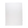 Couverture colombes du bonheur 100x140 cm en mousseline et sherpa - bali, moka & snow