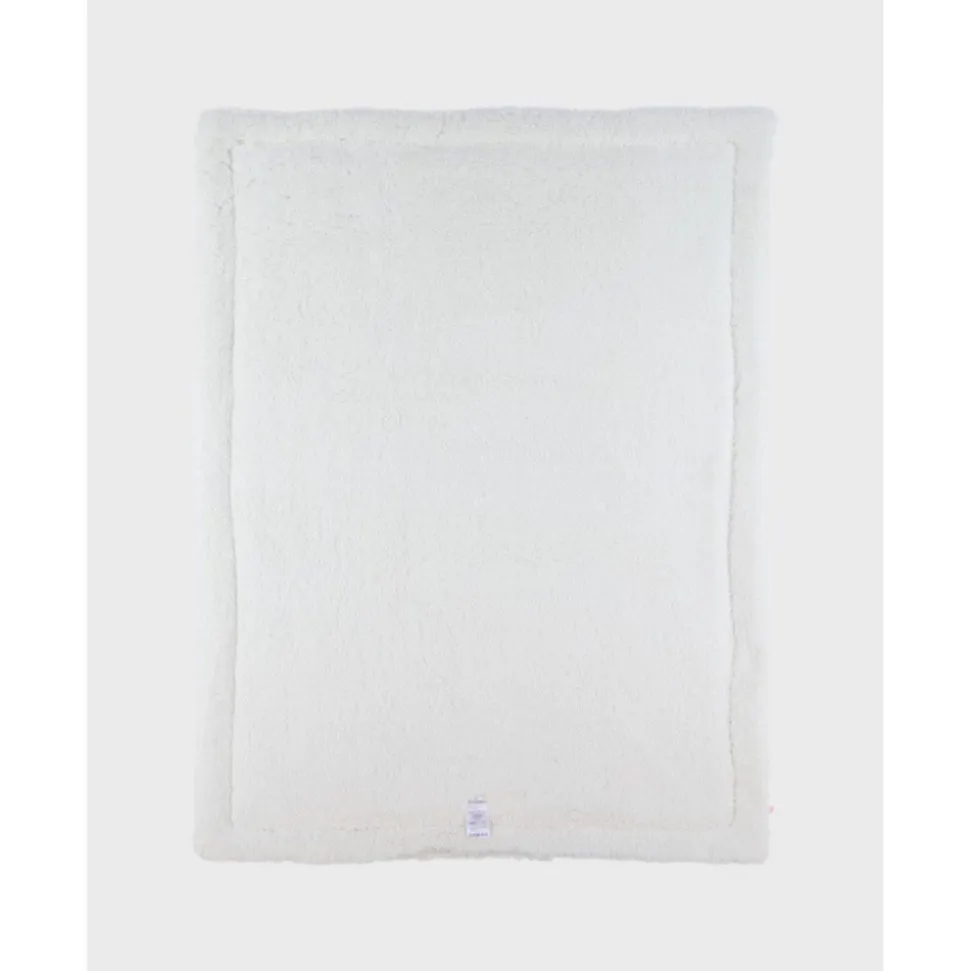 Couverture en tricot 75x100cm kaki