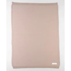 Couverture en tricot 75x100cm powder pink - mix and match