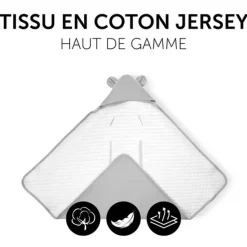 Couverture enveloppante cosy snuggle n dream leaves mint