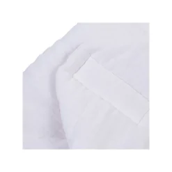 Couverture enveloppante universelle 75x75 cm en mousseline et jersey beige
