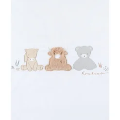 Couverture en veloudoux fluffy / orso & lily 75 x 100 cm