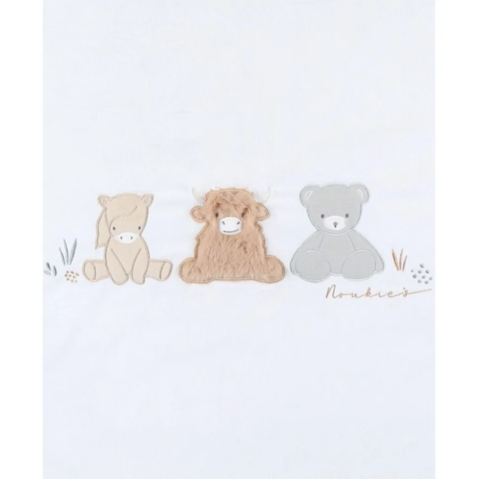 Couverture en veloudoux fluffy / orso & lily 75 x 100 cm