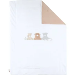 Couverture en veloudoux fluffy / orso & lily 75 x 100 cm