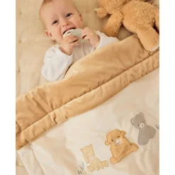 Couverture en veloudoux fluffy / orso & lily 75 x 100 cm