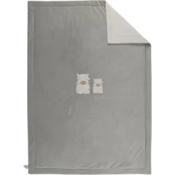 Couverture kendi 100x140 cm en veloudoux fluffy