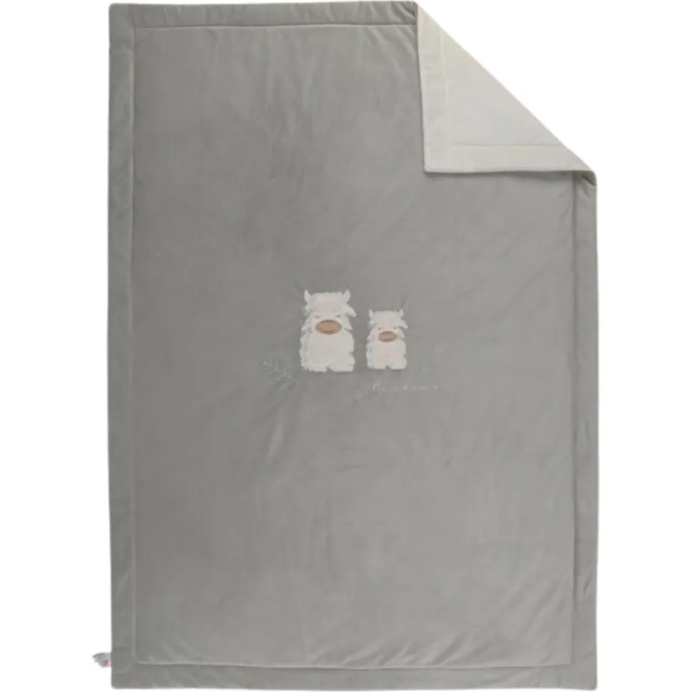 Couverture kendi 100x140 cm en veloudoux fluffy