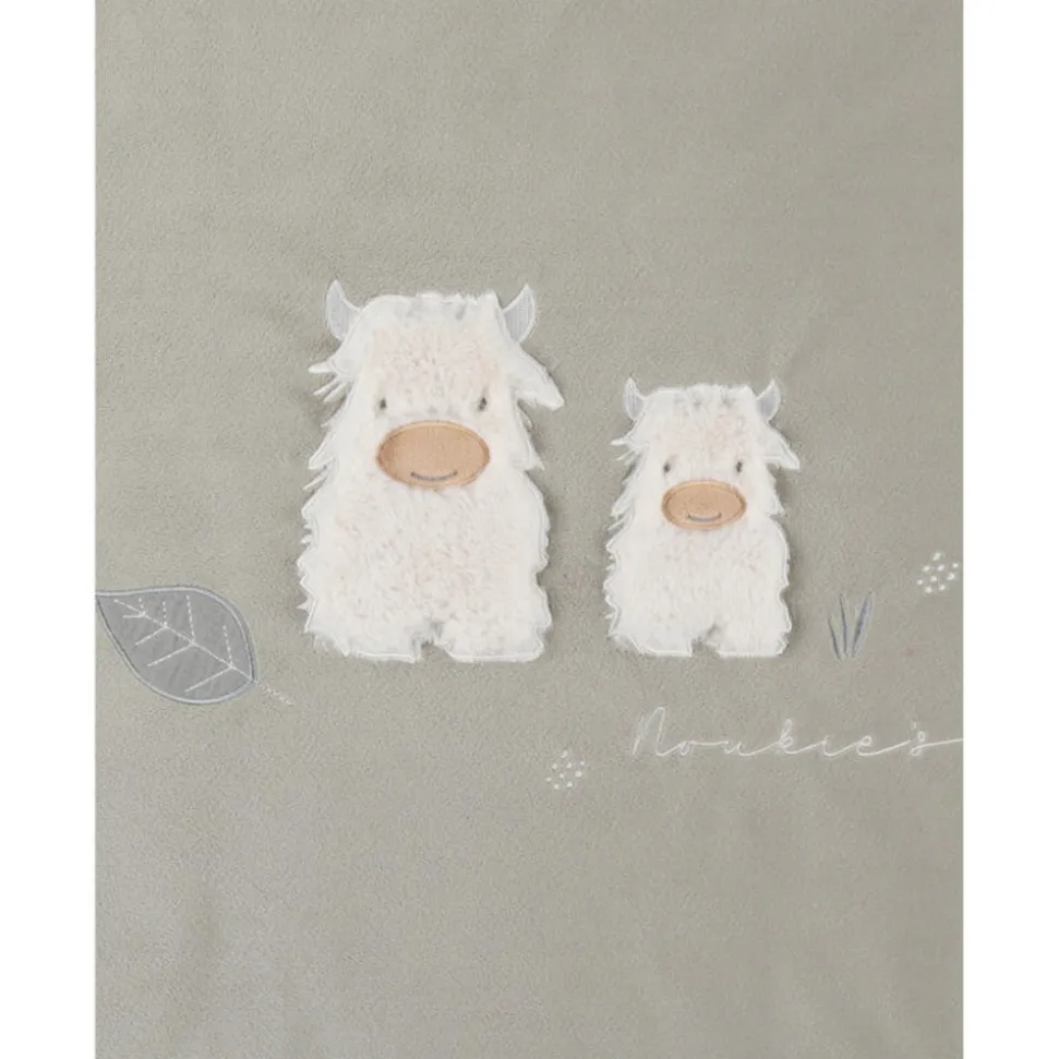 Couverture kendi 100x140 cm en veloudoux fluffy