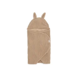 Couverture nomade portefeuille miffy jacquard teddy biscuit