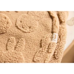 Couverture nomade portefeuille miffy jacquard teddy biscuit
