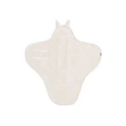 Couverture nomade portefeuille bunny cloudy rib oatmeal