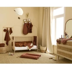 Couverture polaire doublée toffee