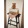 Couverture portefeuille bear bouclette biscuit
