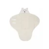Couverture portefeuille bear bouclette oatmeal