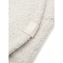 Couverture portefeuille bear bouclette oatmeal