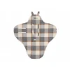 Couverture portefeuille câline bunny check bouclette