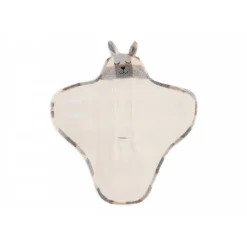 Couverture portefeuille câline bunny check bouclette